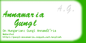 annamaria gungl business card